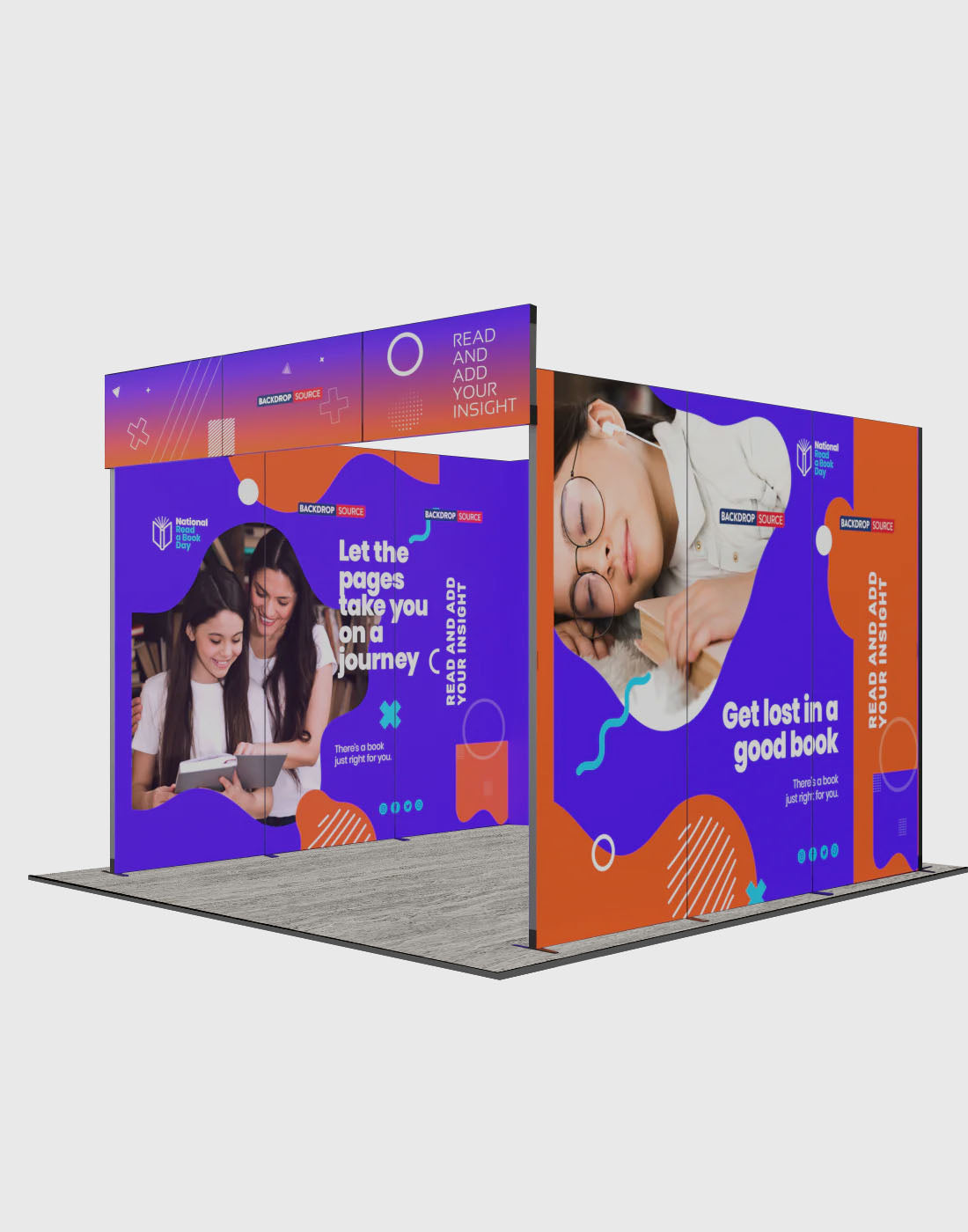 Foldable SEG  Exhibition Display - Model 10