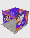 Foldable SEG  Exhibition Display - Model 10