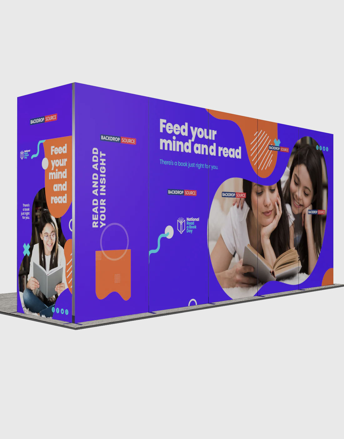 Foldable SEG  Exhibition Display - Model 15