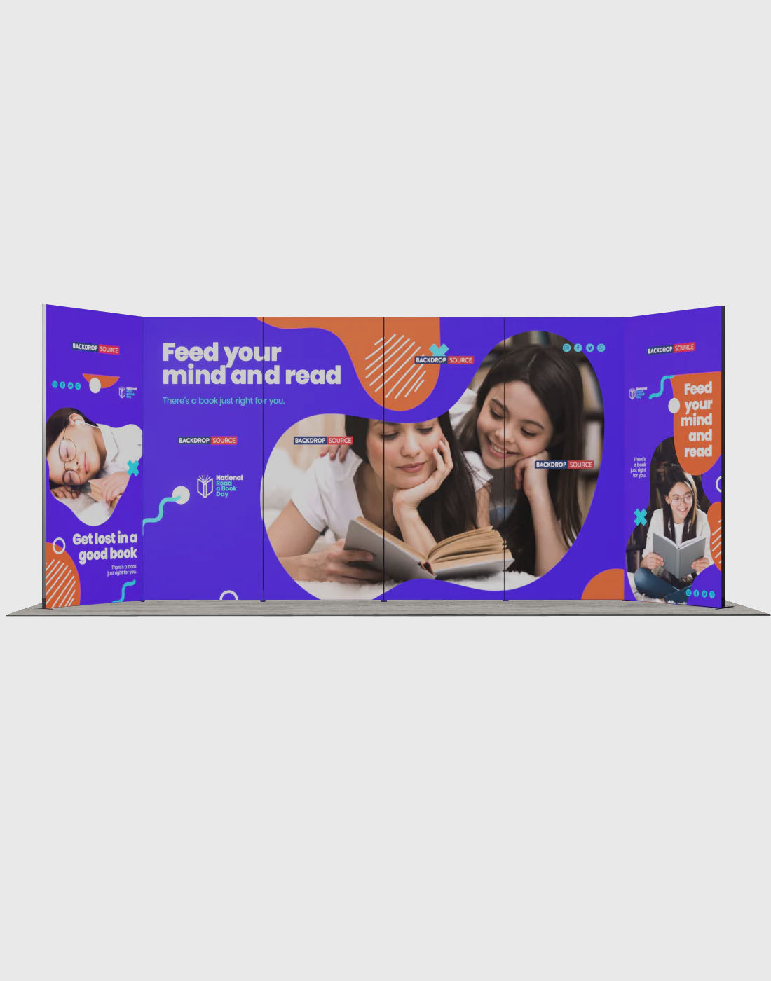 Foldable SEG  Exhibition Display - Model 16