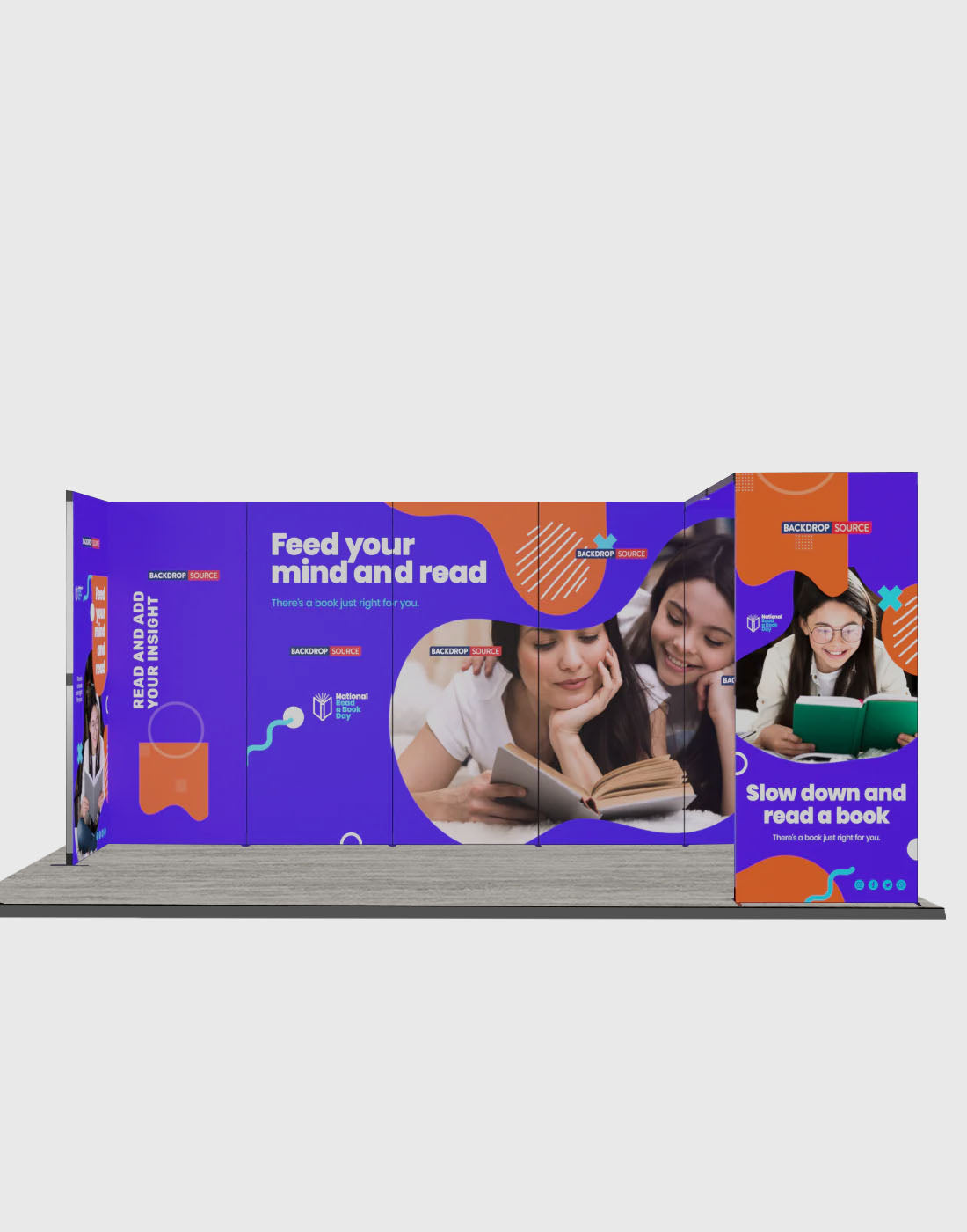 Foldable SEG  Exhibition Display - Model 17