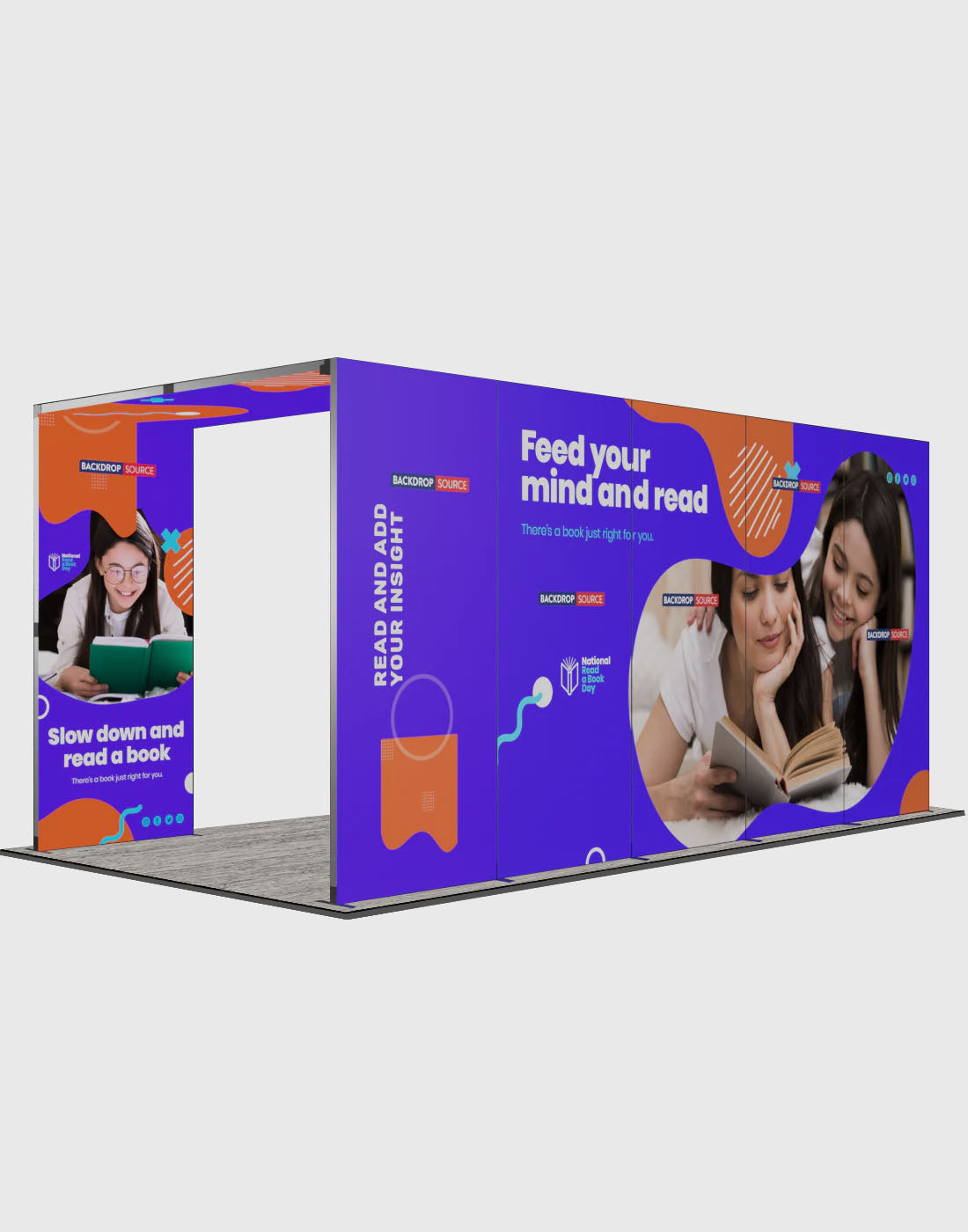 Foldable SEG  Exhibition Display - Model 17