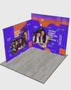 Foldable SEG  Exhibition Display - Model 7