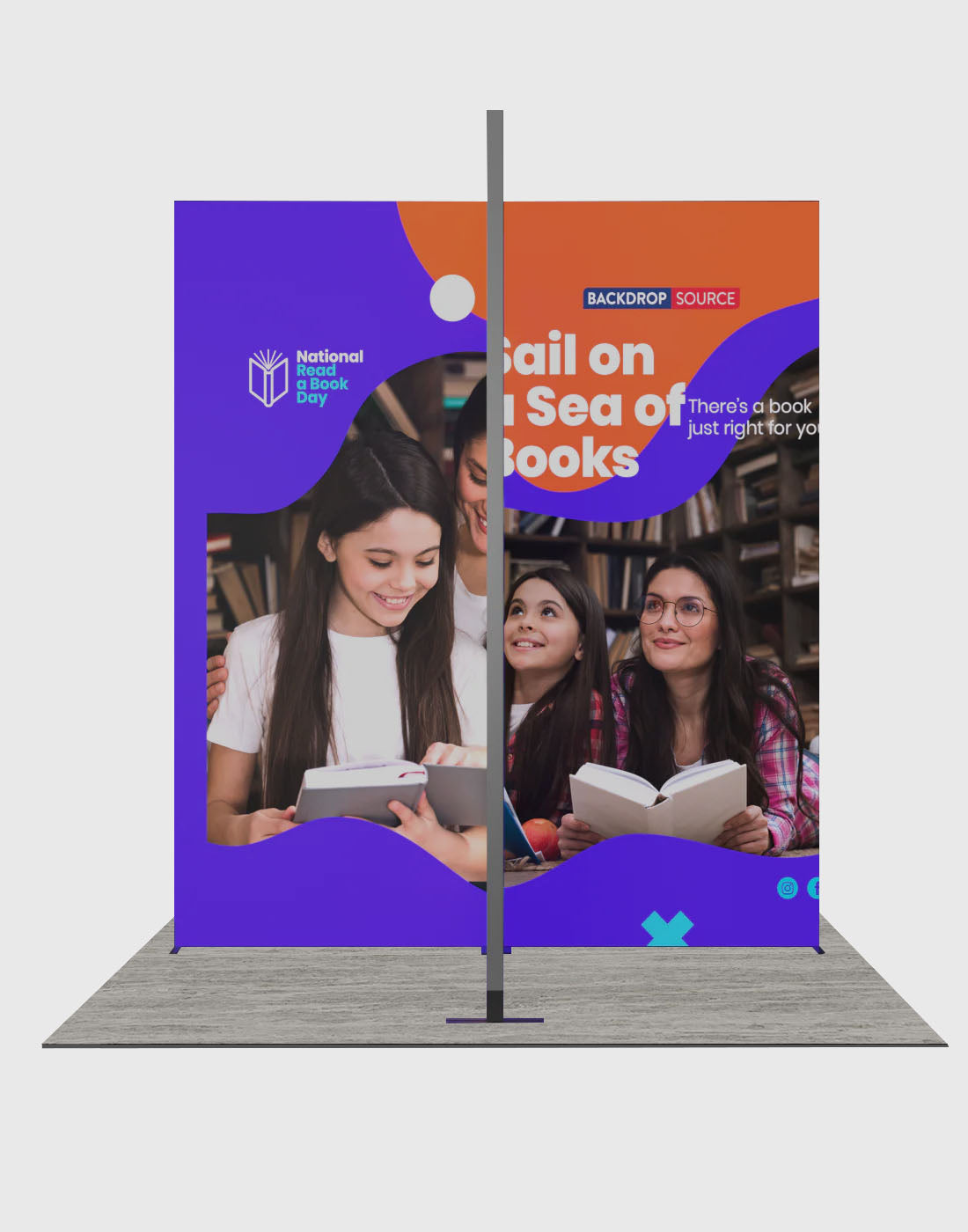 Foldable SEG  Exhibition Display - Model 8