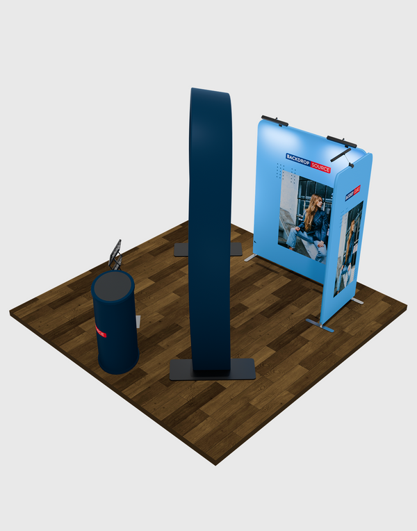 Modular Horseshoe Arch Exhibition Kit for 3m Wide Booths