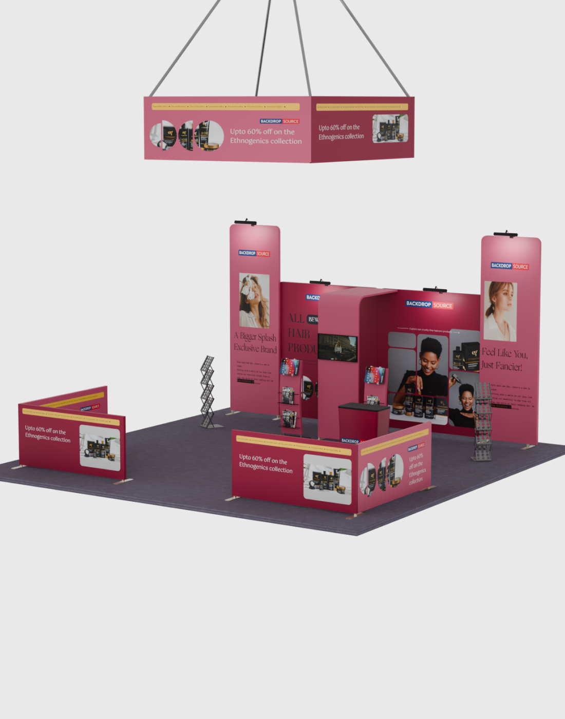 Modular Booth Kits 6m - Model 07 | Backdropsource – Backdropsource India