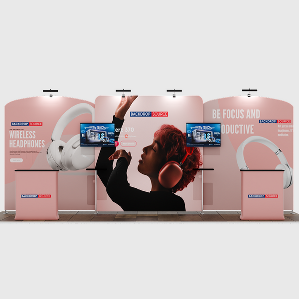 Portable Exhibit Display 6m x 3m - Model 10