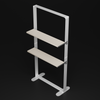 LED light box with Shelves