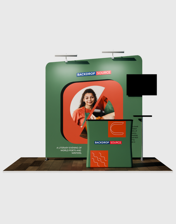 Portable Exhibit Display 3m x 3m - Model 9
