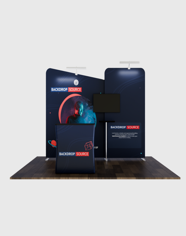 Portable Exhibit Display 3m x 3m - Model 7