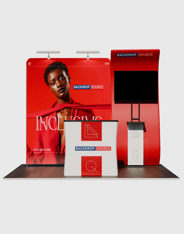 Portable Exhibit Display 3m x 3m - Model 10