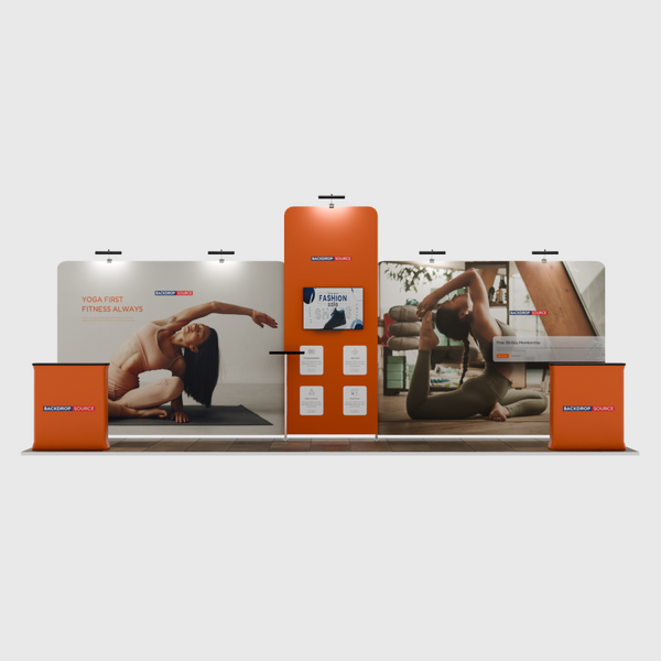 Portable Exhibit Display 6m x 3m - Model 12