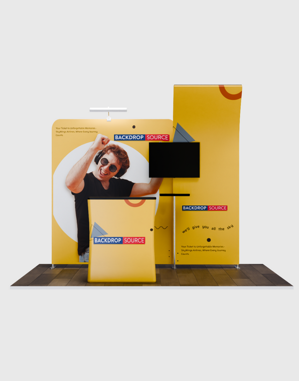 Portable Exhibit Display 3m x 3m - Model 6