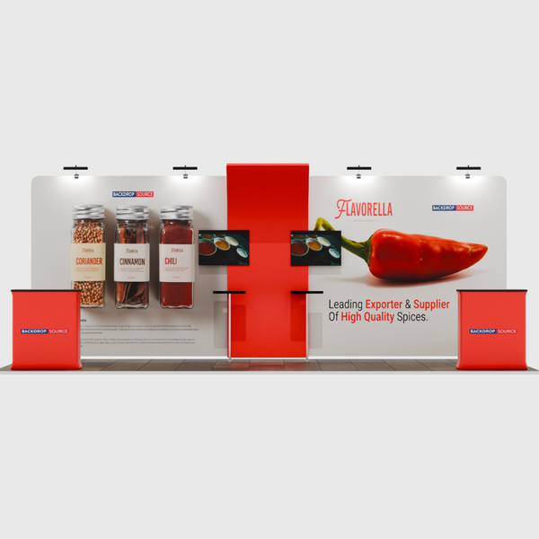 Portable Exhibit Display 6m x 3m - Model 13