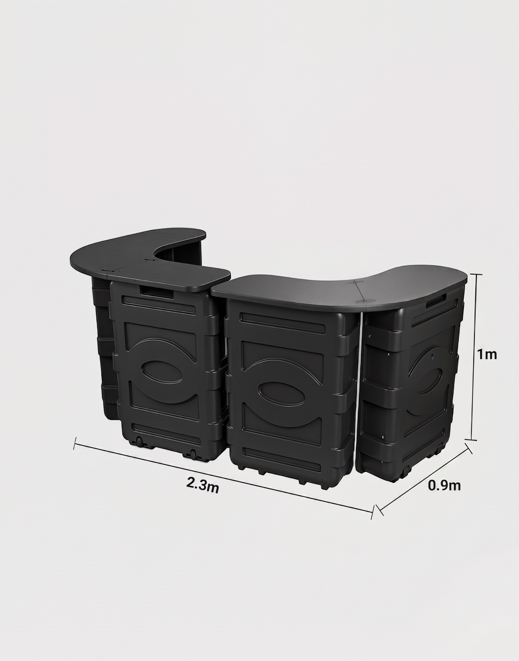 Griffin Fabric Modular Reception Stand