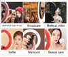 Studio Photography Makeup Dimmable 18 Inch (90w) Led Circle Ring Light lamp (For Live Videos)