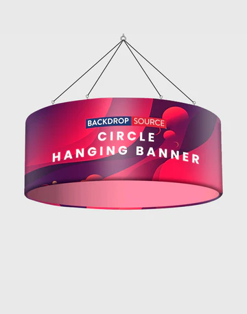 Sky Tube Circle Hanging Banner
