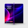 2x2m Magnetic Fabric Straight Backwall Display