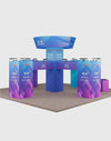 Modular Booth Kits 9m x 9m - Model 1