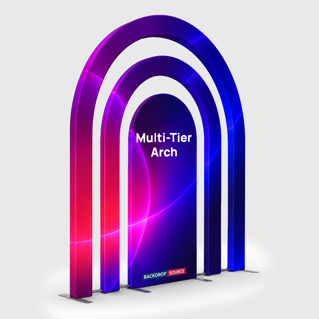Multi-Tier Arch Event Backdrop