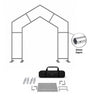 Peaked Arch Fabric Display for Events