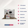 3x3m Booth Kit with Wide Straight Wall & Inclined Side Panel