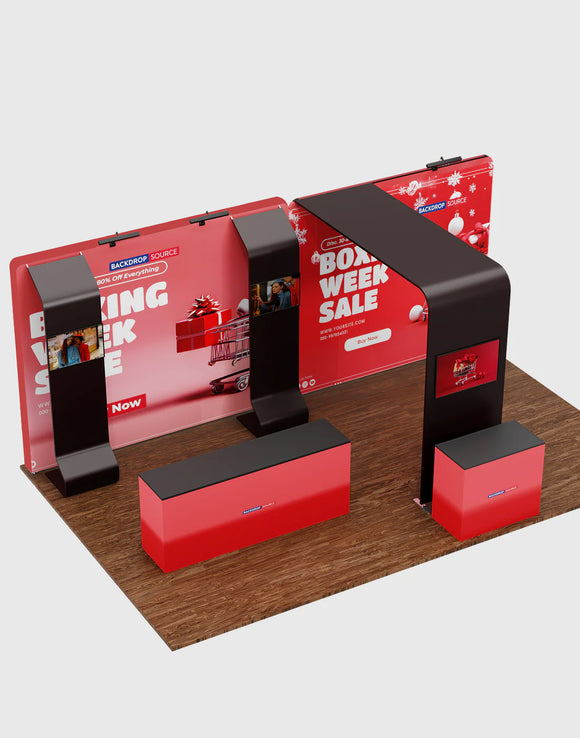 Portable Exhibit Display 3m x 6m - Model 5