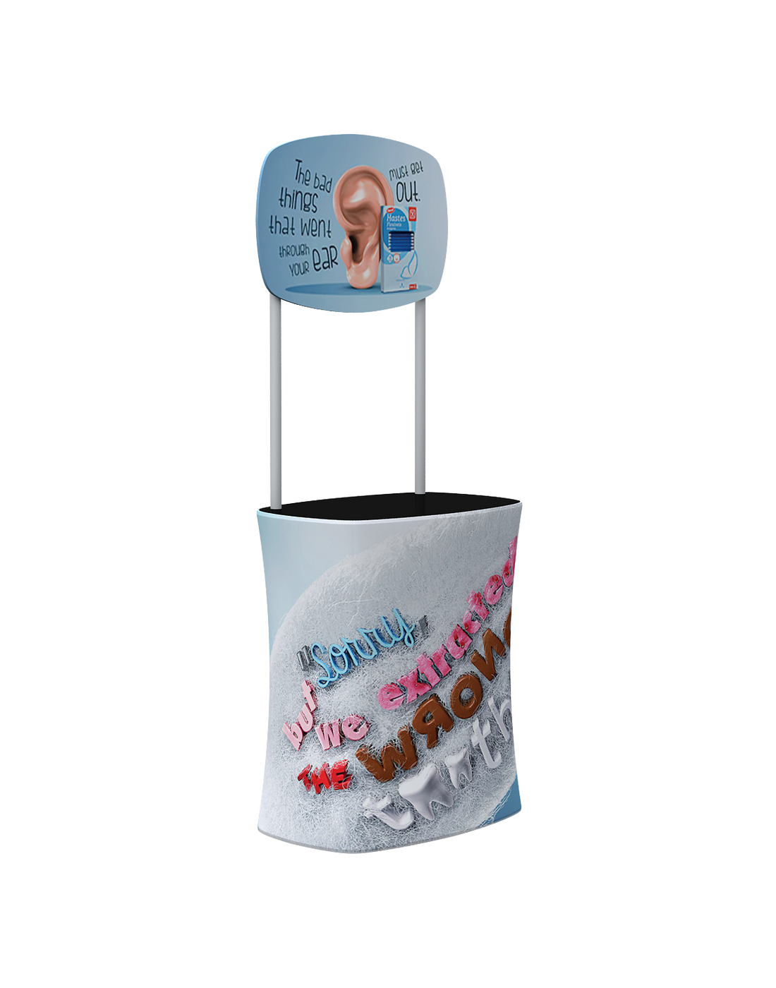 Rectangle Counter with Header Panel