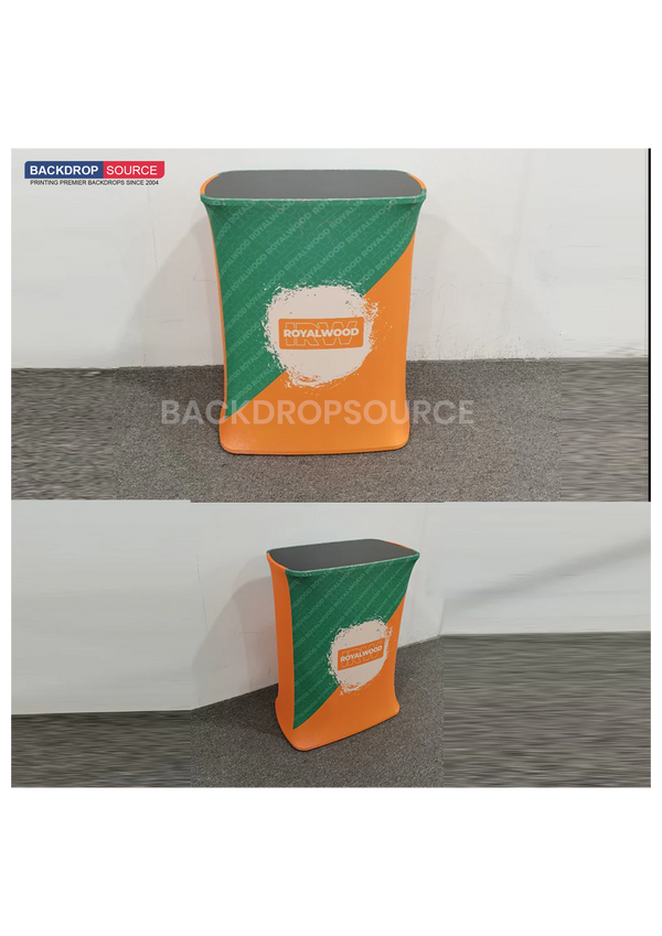 Rectangle Fabric Display Counter (For Podium & Booth Exhibitions)
