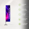 Duplex Printing Rectangle Advertising Flag