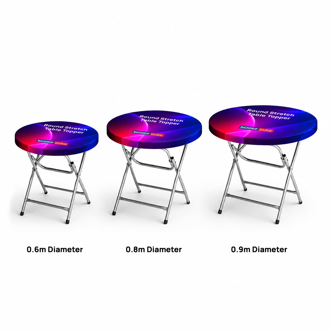 Round Stretch Table Topper