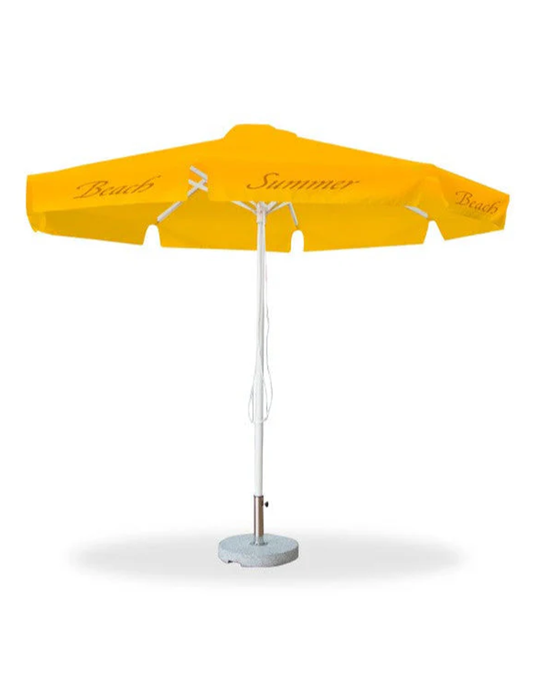 Round Market Umbrellas With Valances – 3m x 3m