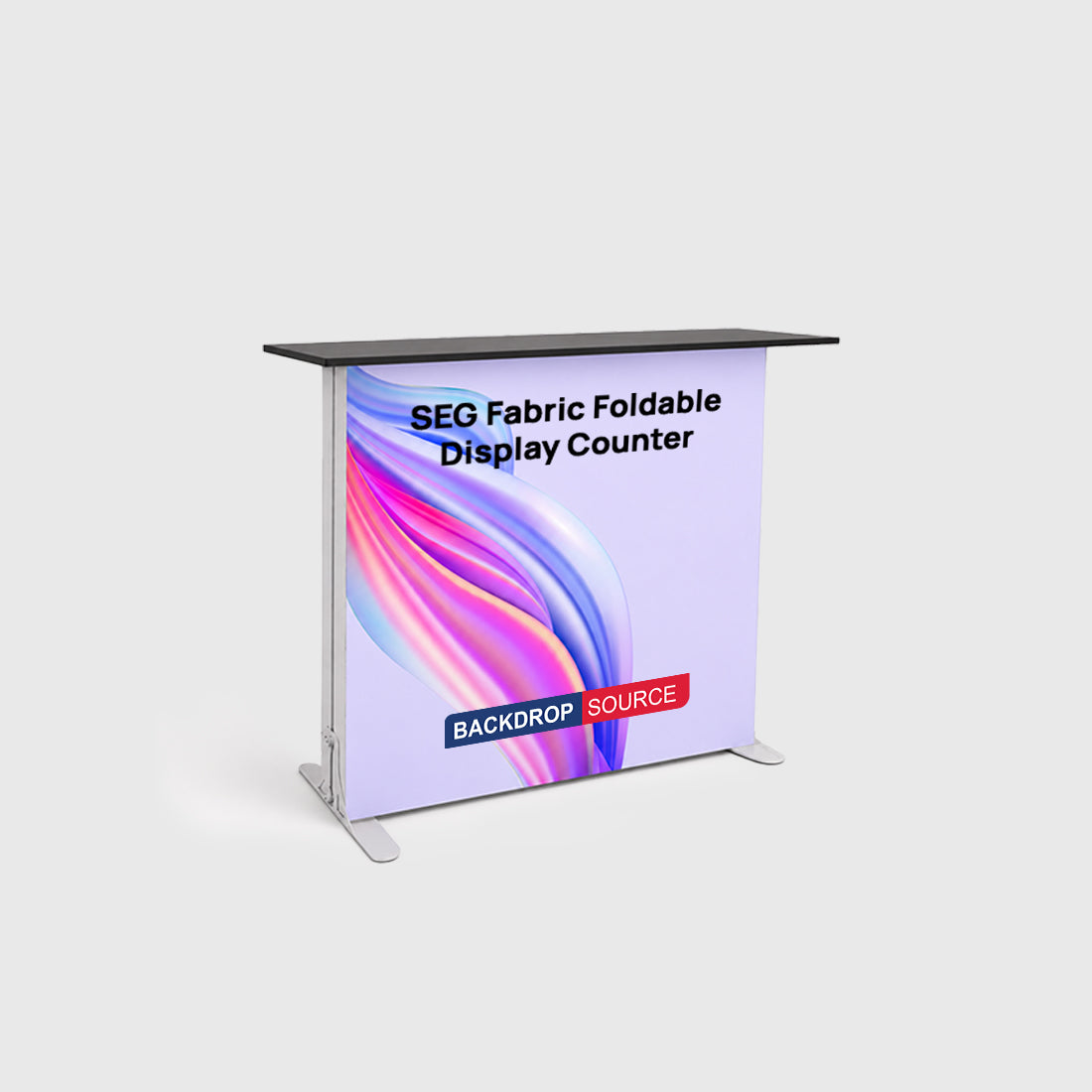 Non-Backlit SEG Fabric Foldable Display Counter