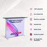 Non-Backlit SEG Fabric Foldable Display Counter