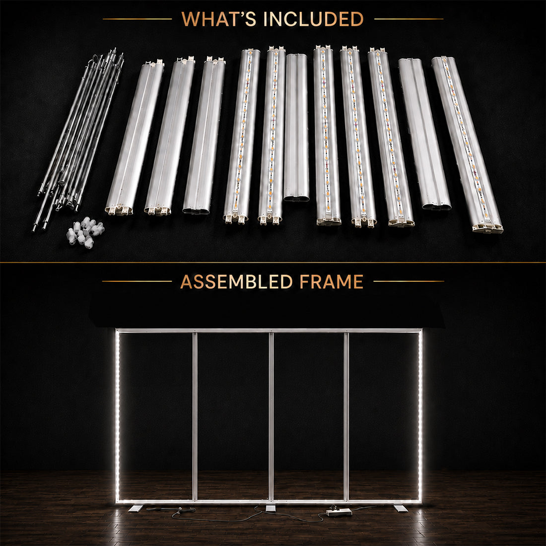 SEG Frameless Fabric LED Light Box Display - 6m W