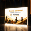 SEG Frameless Fabric LED Light Box Display - 3m W