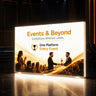 SEG Frameless Fabric LED Light Box Display - 3m W