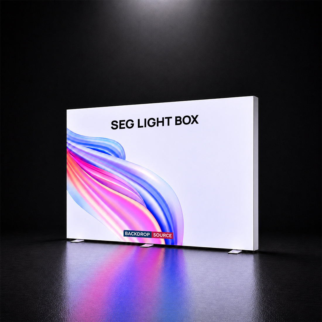 SEG Frameless Fabric LED Light Box Display - 3m W