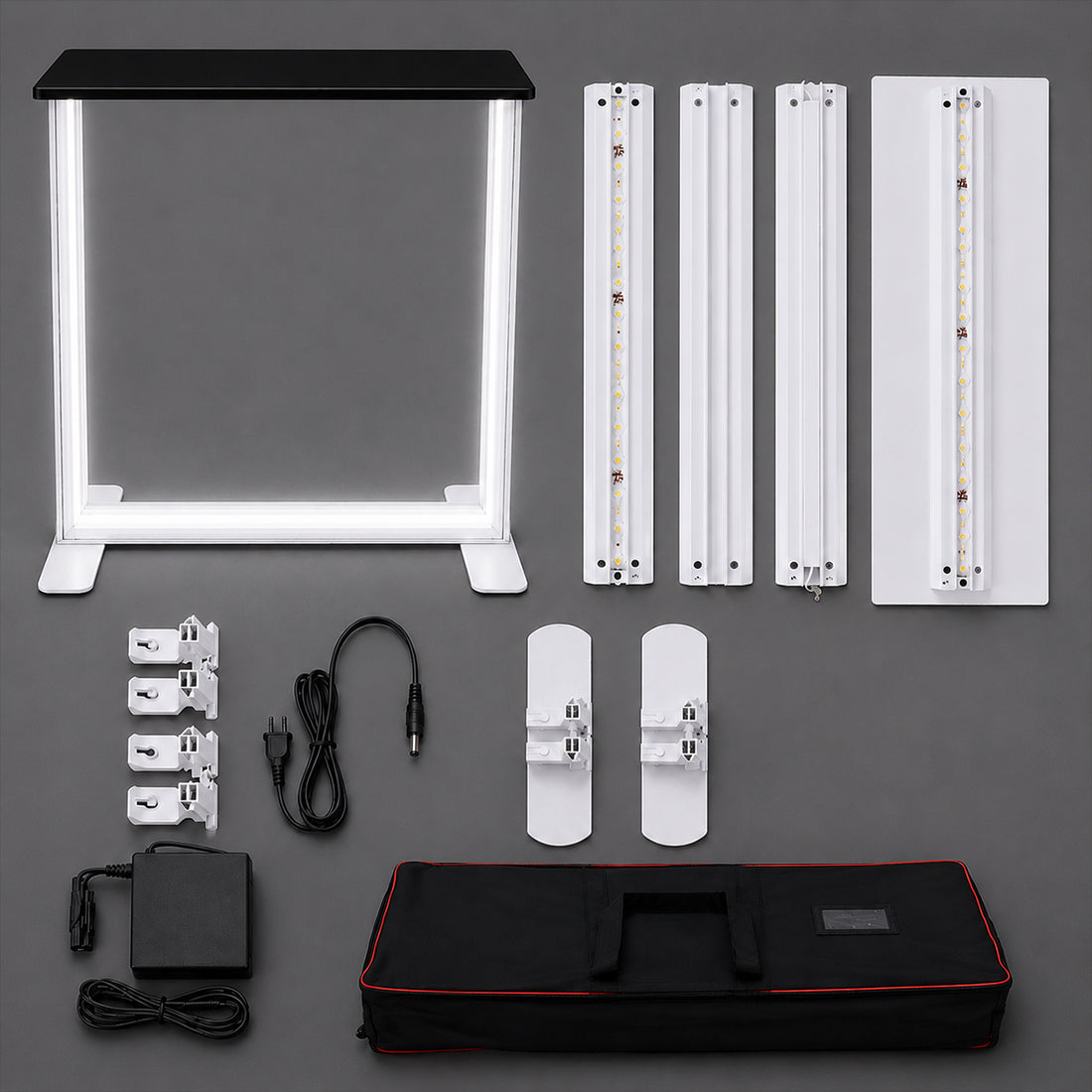 SEG Fabric Light Box Display Counter – 1m H
