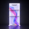 LED light box with Shelves