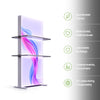 LED light box with Shelves