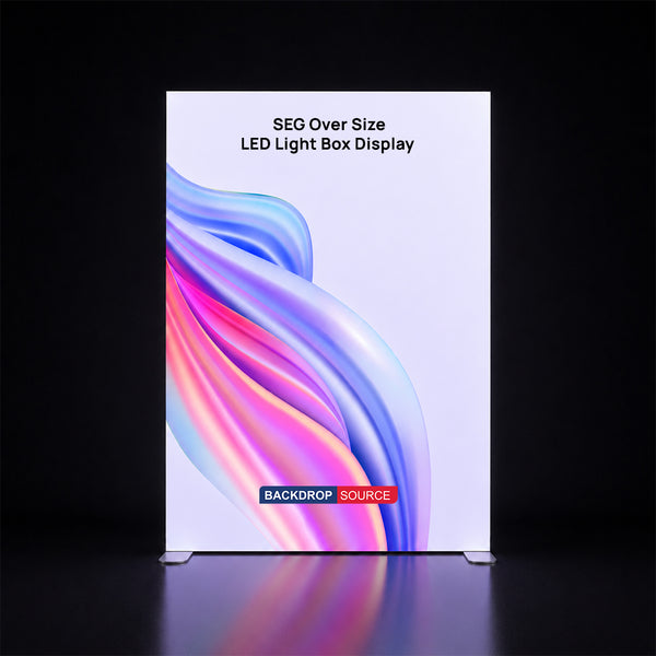 Over Size SEG Light Box Display - 4m H
