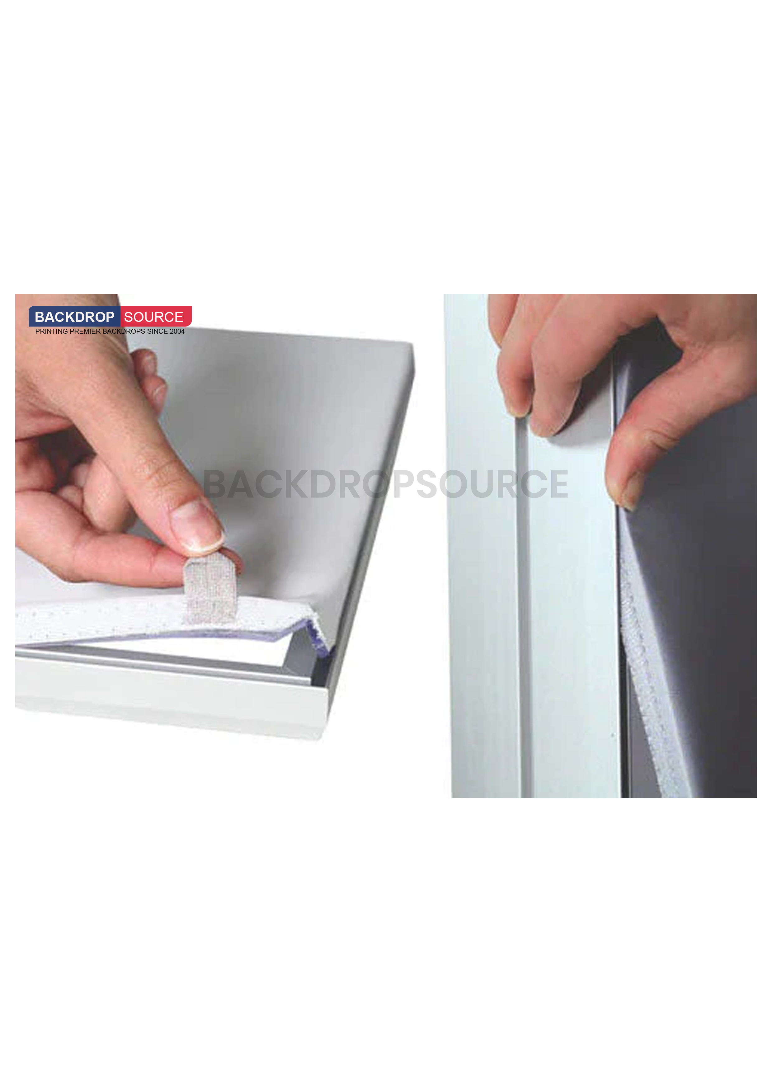 SEG Frameless Fabric LED Light Box Display - 3m W
