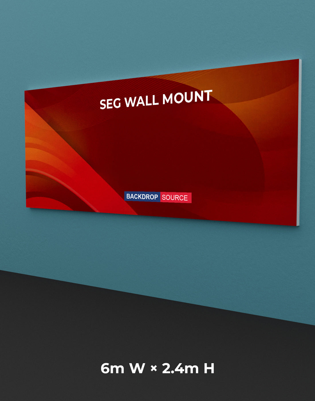 Wall-Mounted SEG Fabric display – Backdropsource India
