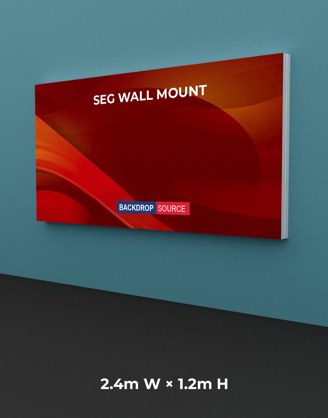 Wall-Mounted SEG Fabric display – Backdropsource India