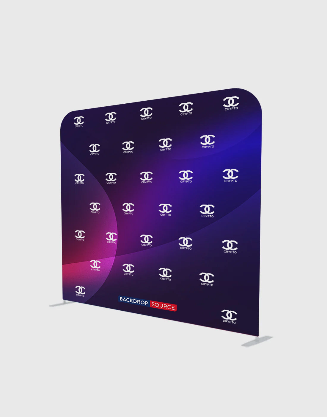 Straight Tension Step & Repeat Media Wall