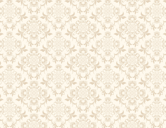 Seamless Floral Ornament Wallpaper