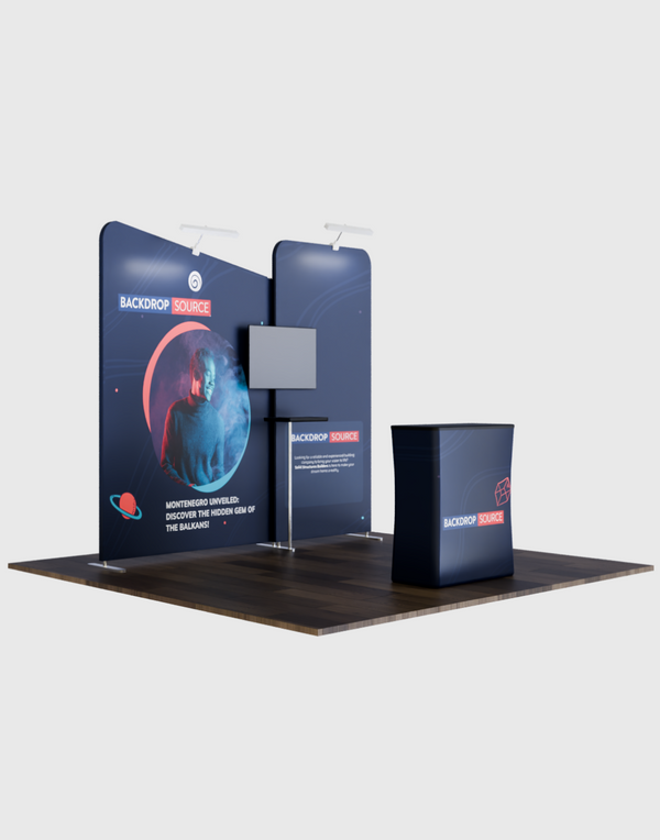 Portable Exhibit Display 3m x 3m - Model 7