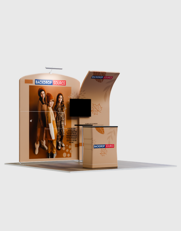 Portable Exhibit Display 3m x 3m - Model 8