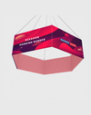 Sky Tube Hexagon Hanging Banner
